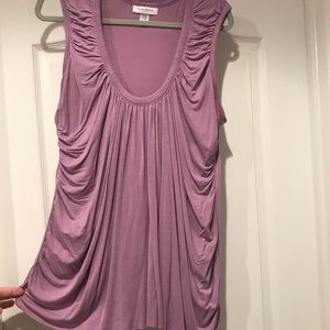 Motherhood Maternity Lilac Top